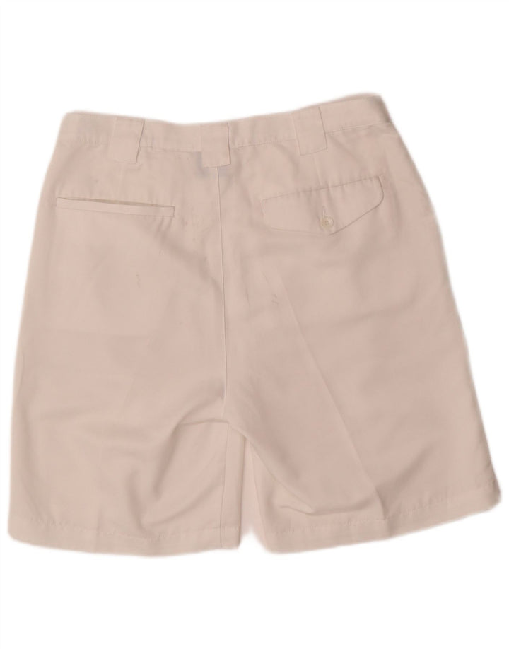 Pantalones cortos chinos Nike para hombre W34 poliéster blanco grande