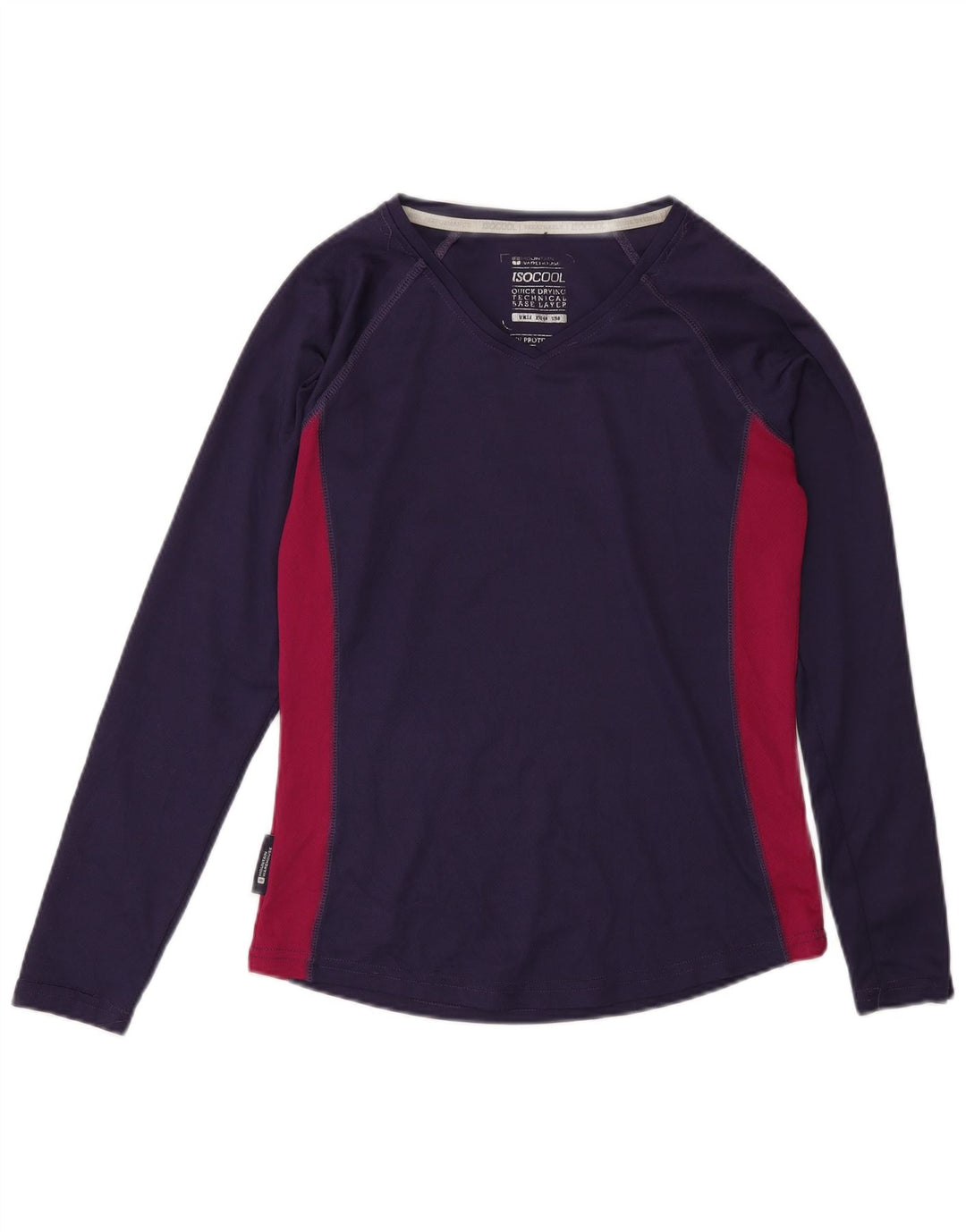 Top de mujer Mountain Warehouse de manga larga, talla 42, color morado medio