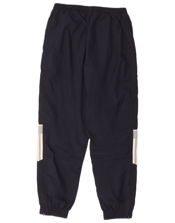 Adidas Pantalones de chándal para hombre Joggers UK 38/40 Medium Azul marino Poliéster
