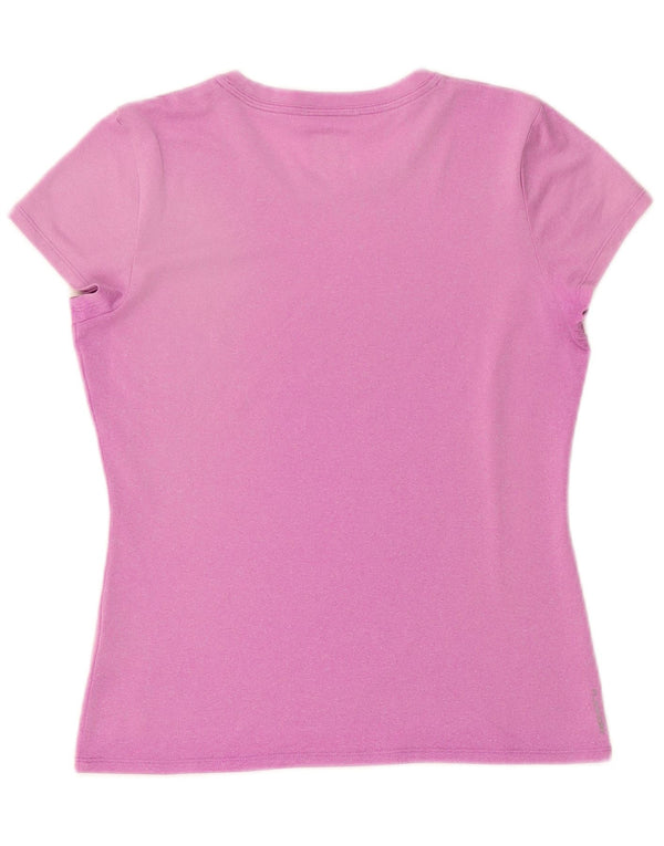 The North Face Camiseta para mujer Top UK 10 Small Púrpura Poliéster