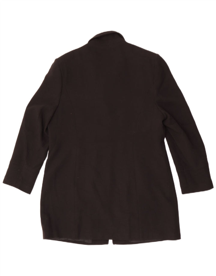 Marks & Spencer Abrigo St. Michael para mujer UK 40 XL Poliéster negro