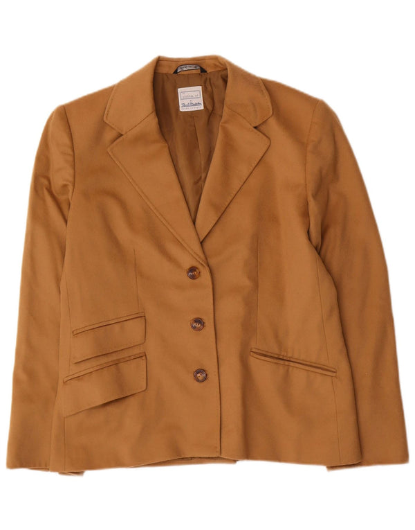 Renato Balestra Chaqueta tipo blazer de 3 botones para mujer IT 46 Lana marrón grande