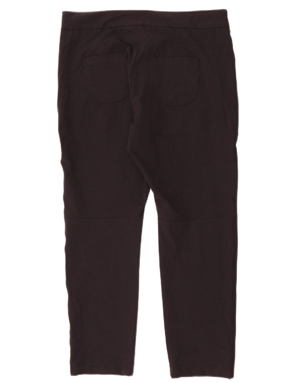 Marks & Spencer Pantalones cortos de cintura alta para mujer UK 46 Large W34 L24 Blac