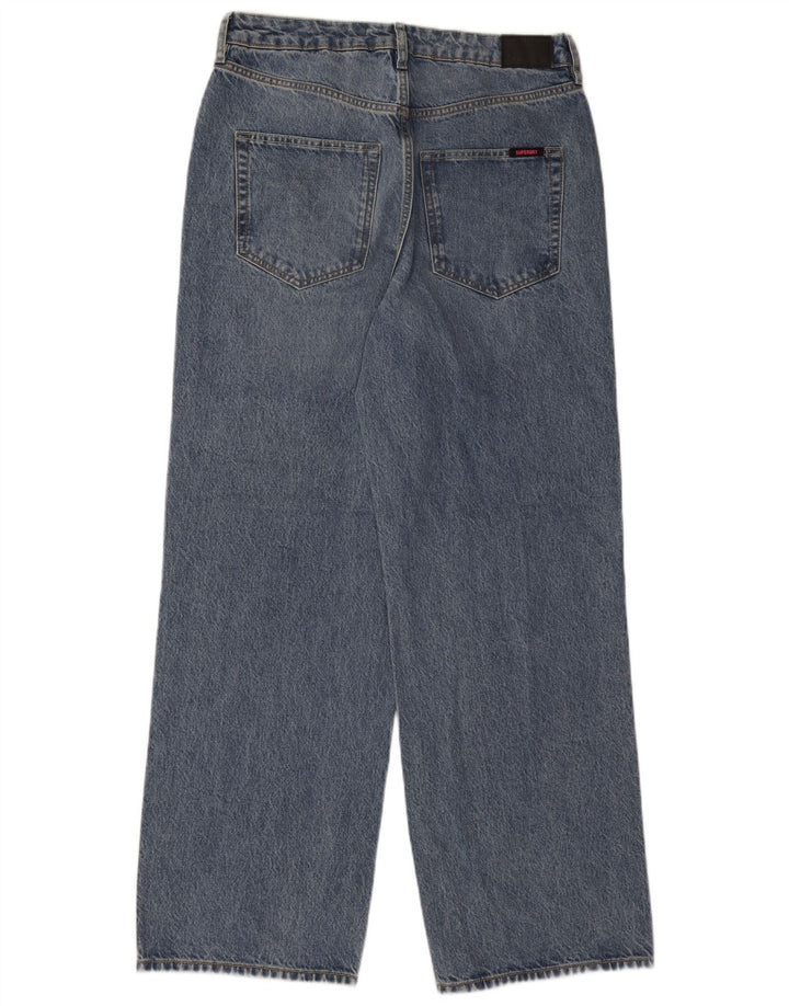 Superdry Vaqueros Sueltos Para Hombre W32 L30 Algodón Azul