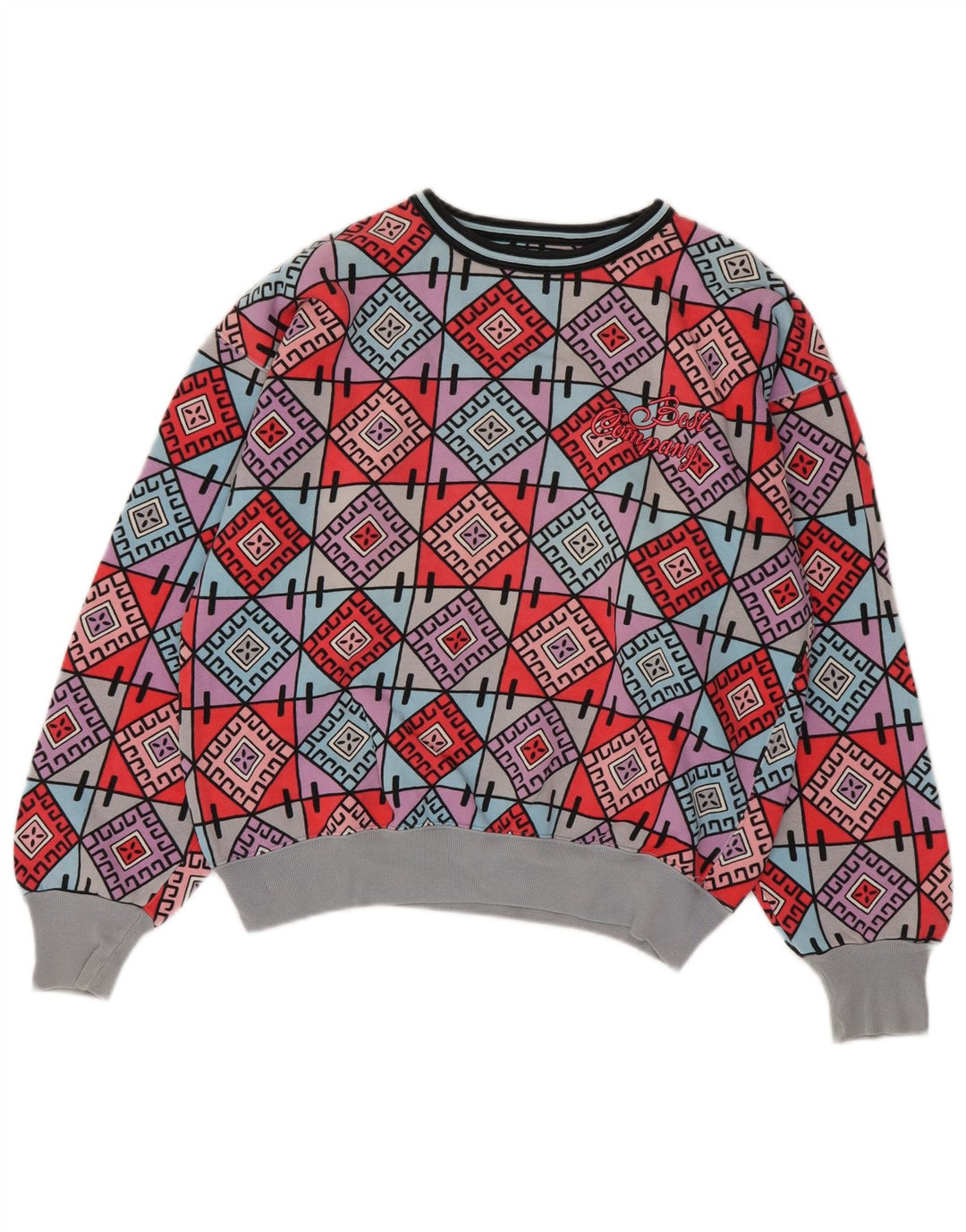 Best Company - Sudadera para mujer, talla 44, talla M, multicolor