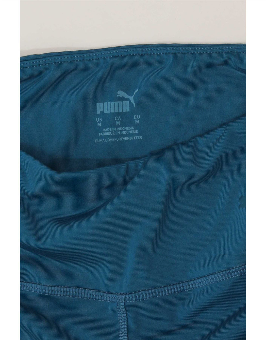 Puma Leggings gráficos para mujer UK 40 Azul medio Poliéster con bloques de color