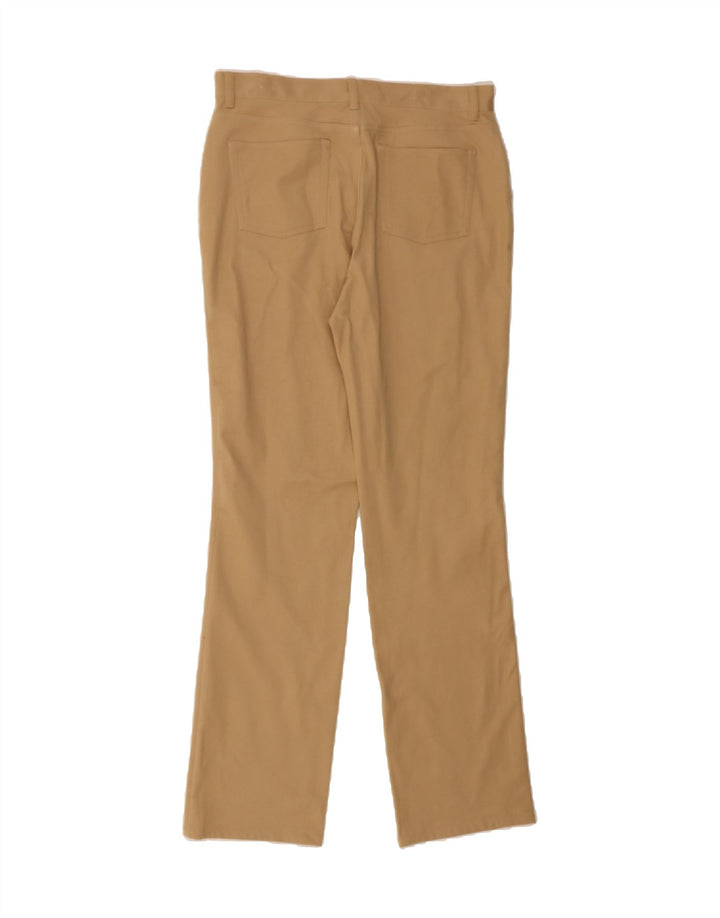 CHAPS Womens Straight Casual Trousers US 6 Medium W30 L32 Beige Classic Vintage Chaps and Second-Hand Chaps from Messina Hembry 