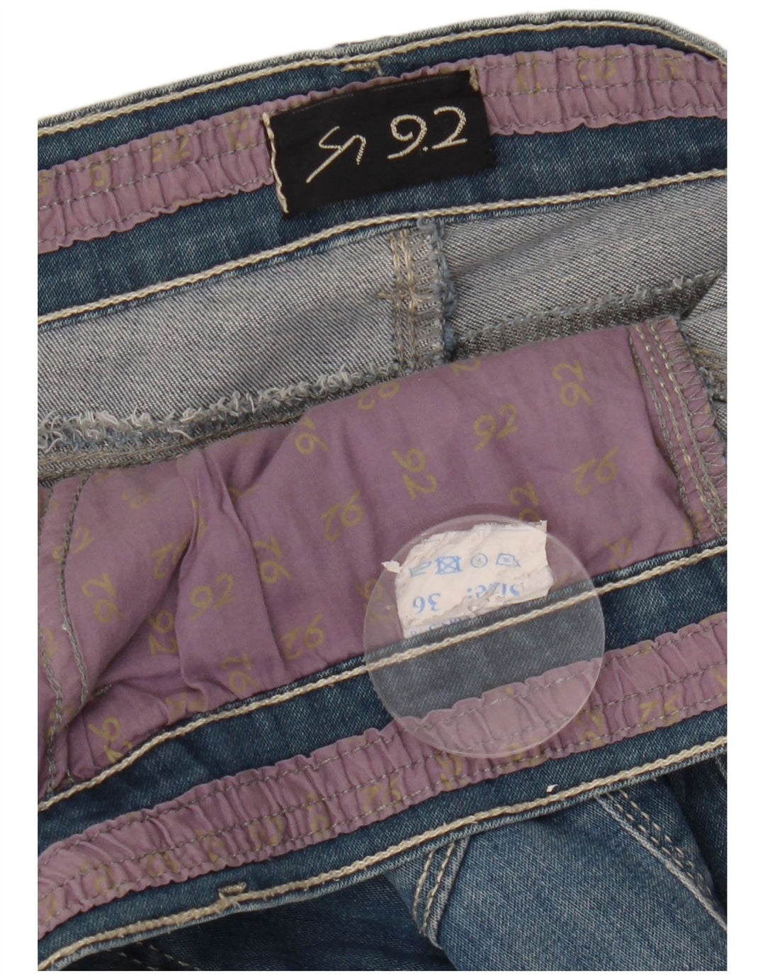 9.2 BY CARLO CHIONNA Vaqueros ajustados para hombre W36 L30 Azul