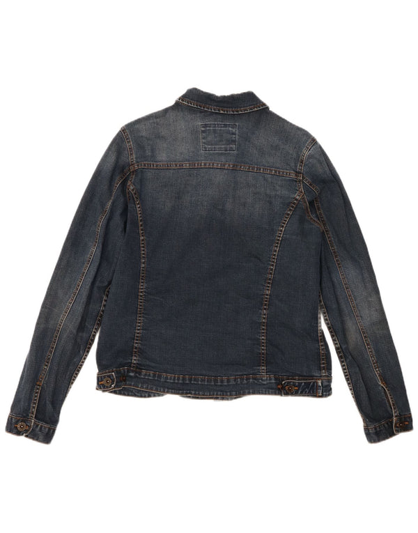 Chaqueta vaquera para mujer Fat Face UK 44 Algodón azul medio