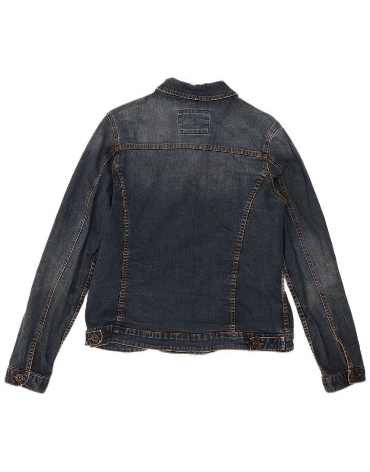 Chaqueta vaquera para mujer Fat Face UK 44 Algodón azul medio