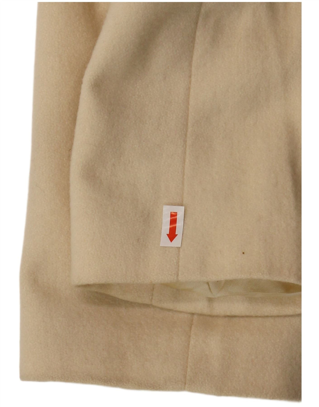 Stefanel Chaqueta Blazer de 3 Botones para Mujer UK 44 Lana Beige Mediana