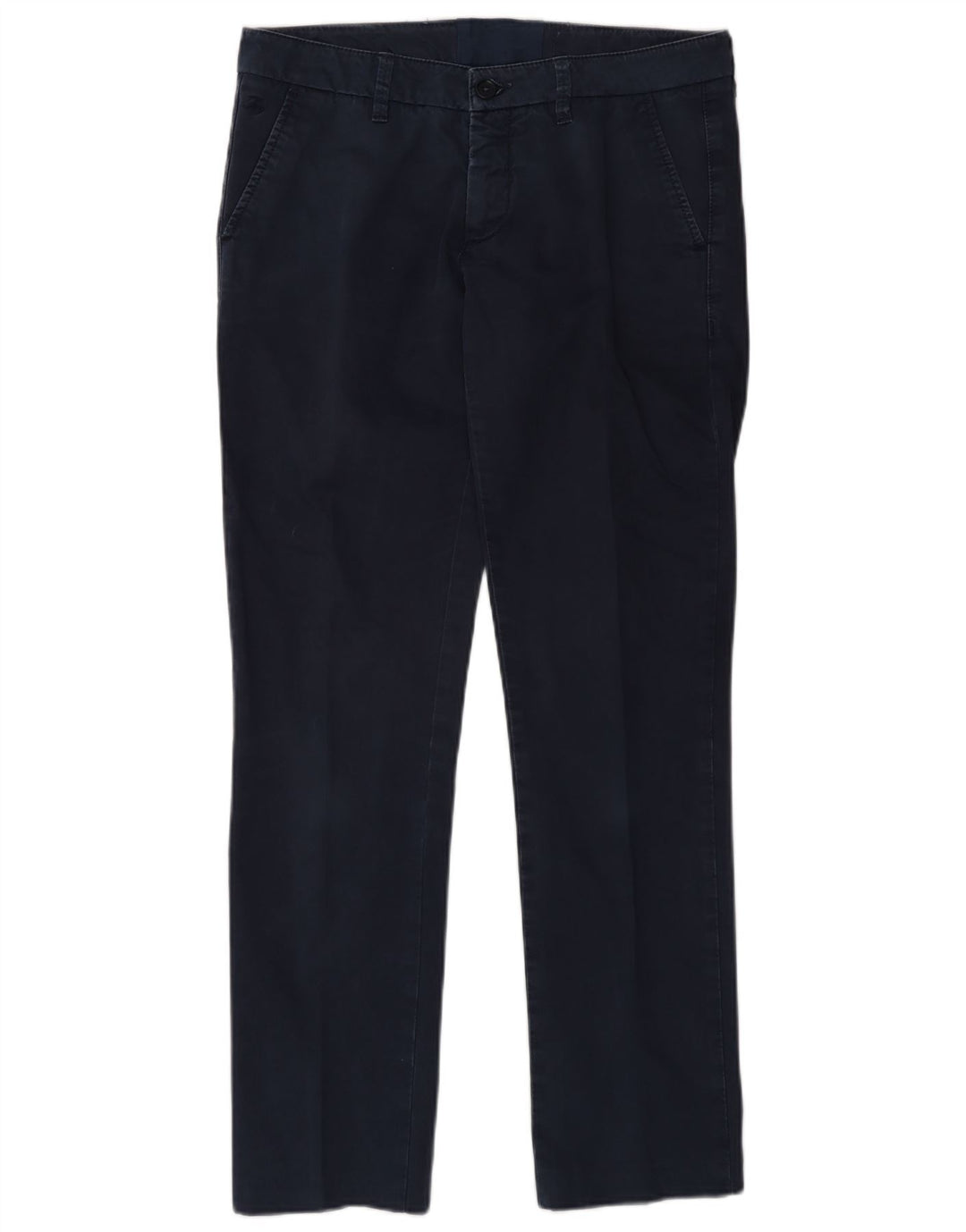 Pantalón Chino Slim Fay Mujer W28 L30 Azul Marino