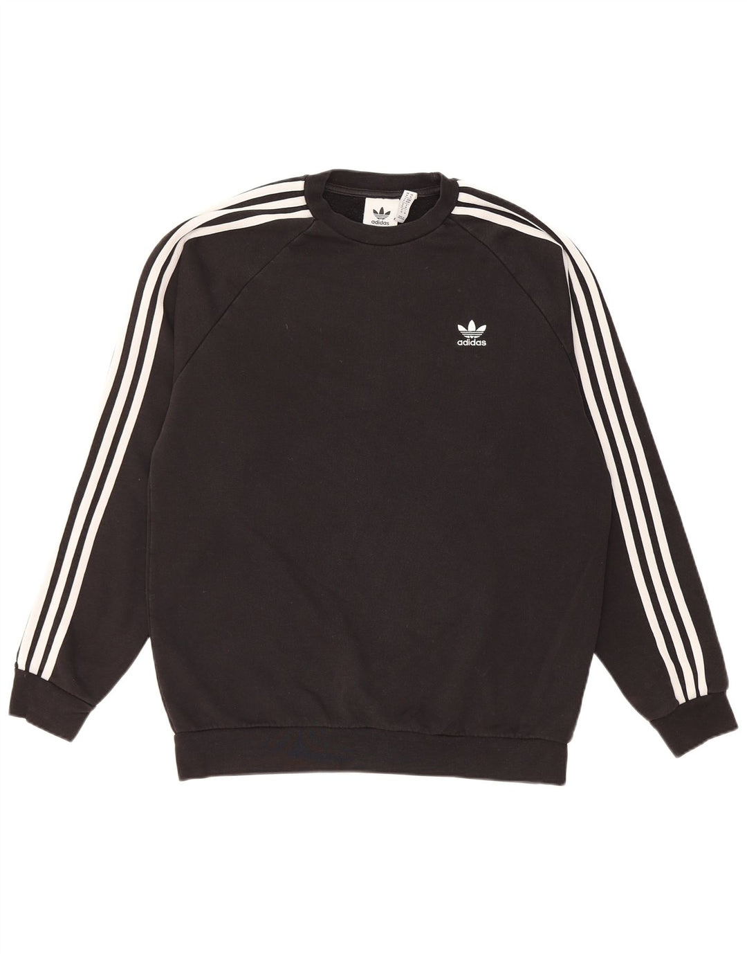 ADIDAS Hombre Sudadera Jumper Mediano Negro Algodón