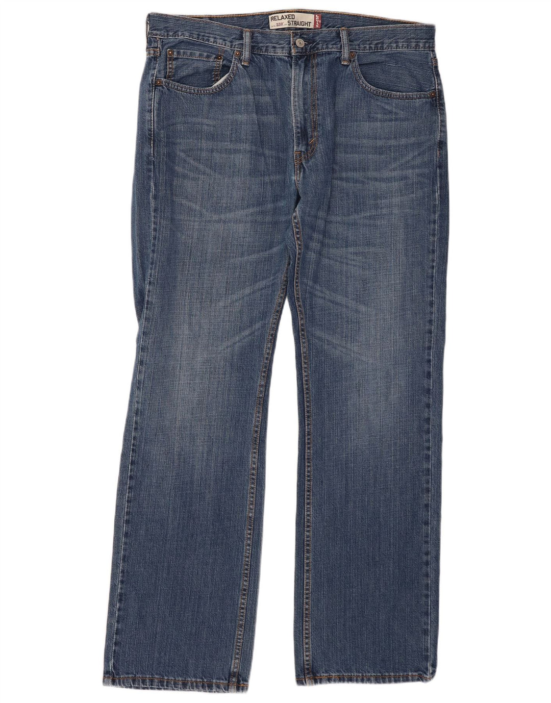 LEVI'S Jeans rectos de ajuste relajado 559 para hombre W36 L32 Algodón azul