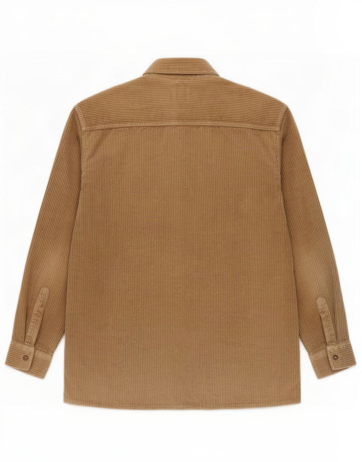 Camisa Levi's Hombre De Pana De Algodón Beige Medio