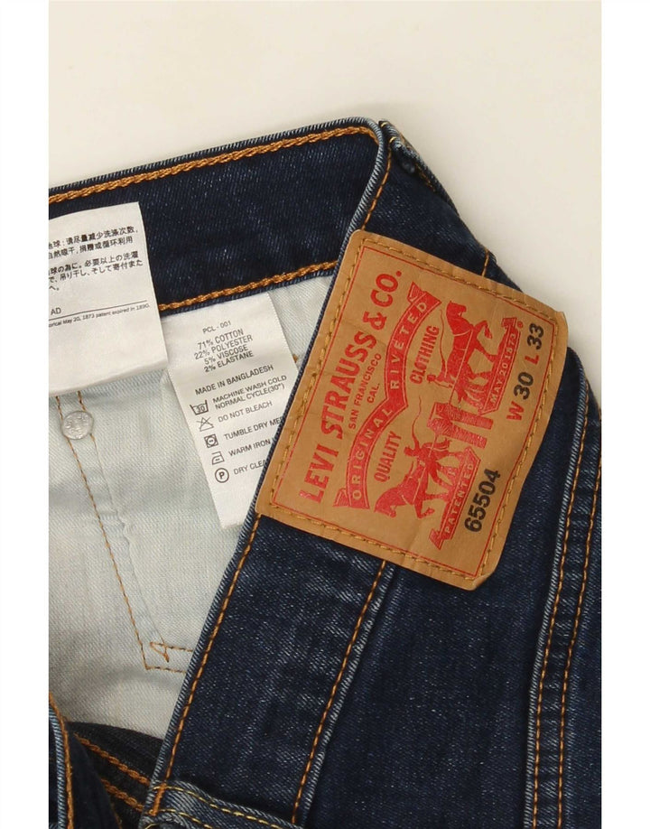 Vaqueros Levi's Hombre Slim W30 L33 Algodón Azul Marino