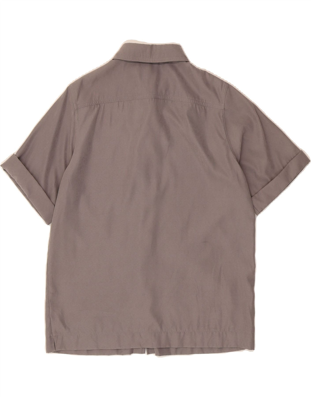 AUSTRALIAN L'ALPINA Womens Short Sleeve Shirt IT 42 Medium Grey Polyester Vintage AUSTRALIAN L'ALPINA and Second-Hand AUSTRALIAN L'ALPINA from Messina Hembry 