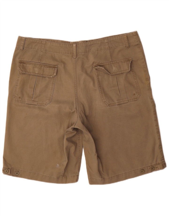 Marks & Spencer Pantalones cortos tipo cargo para hombre XL W40 Algodón beige