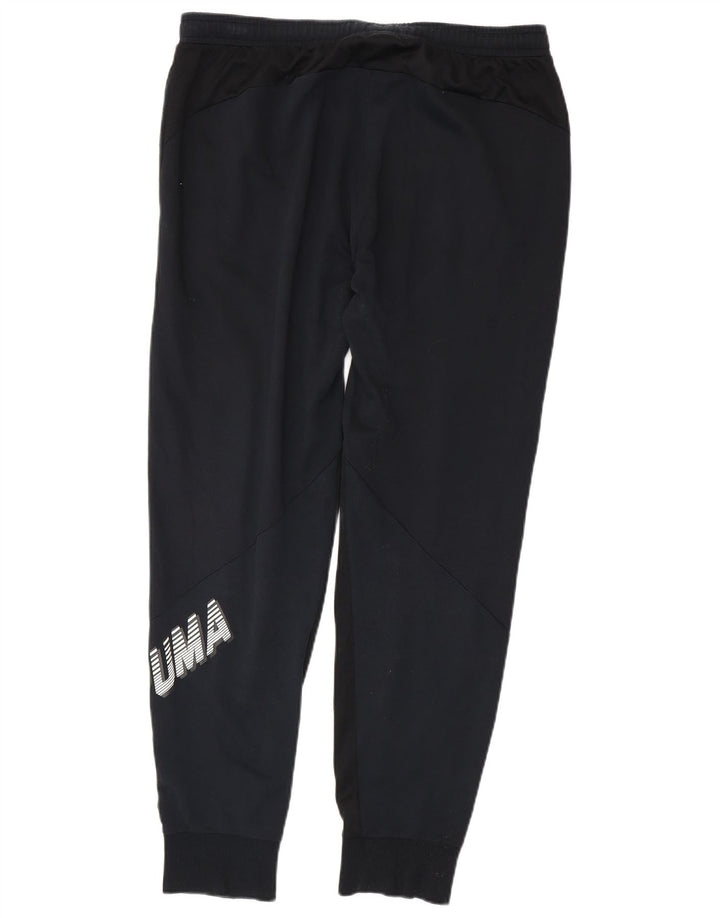 Puma Hombre Graphic Chándal Pantalones Joggers XL Negro