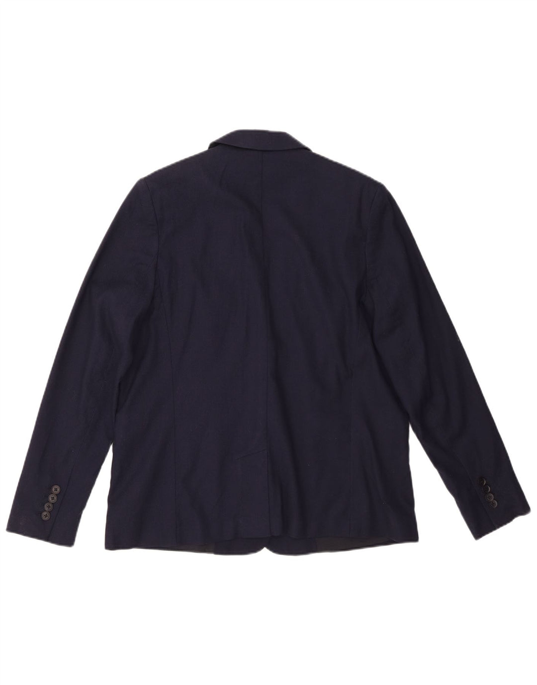 Lacoste Chaqueta Blazer De 1 Botón Para Mujer Talla 44 Grande Algodón Azul Marino