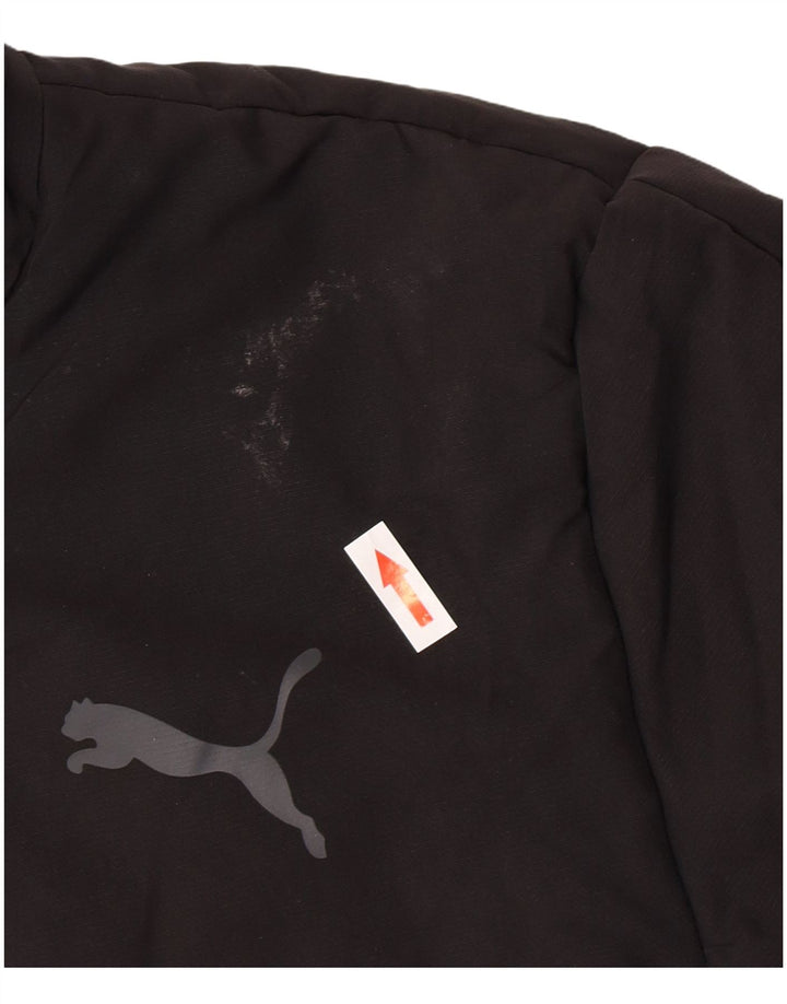 Puma Chaqueta acolchada para hombre UK 36 Small Poliéster negro
