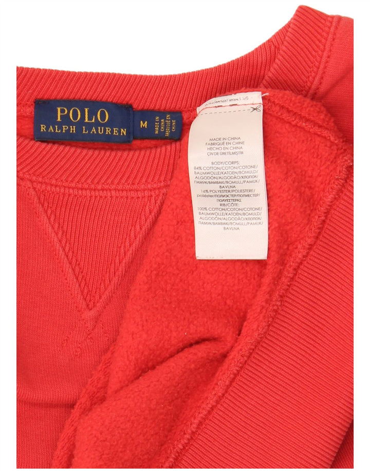Polo Ralph Lauren - Sudadera extragrande para mujer, talla 14, color rojo mediano