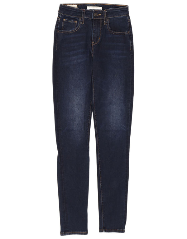 Levi's Vaqueros pitillo de talle alto 721 para mujer W25 L29 Algodón azul marino