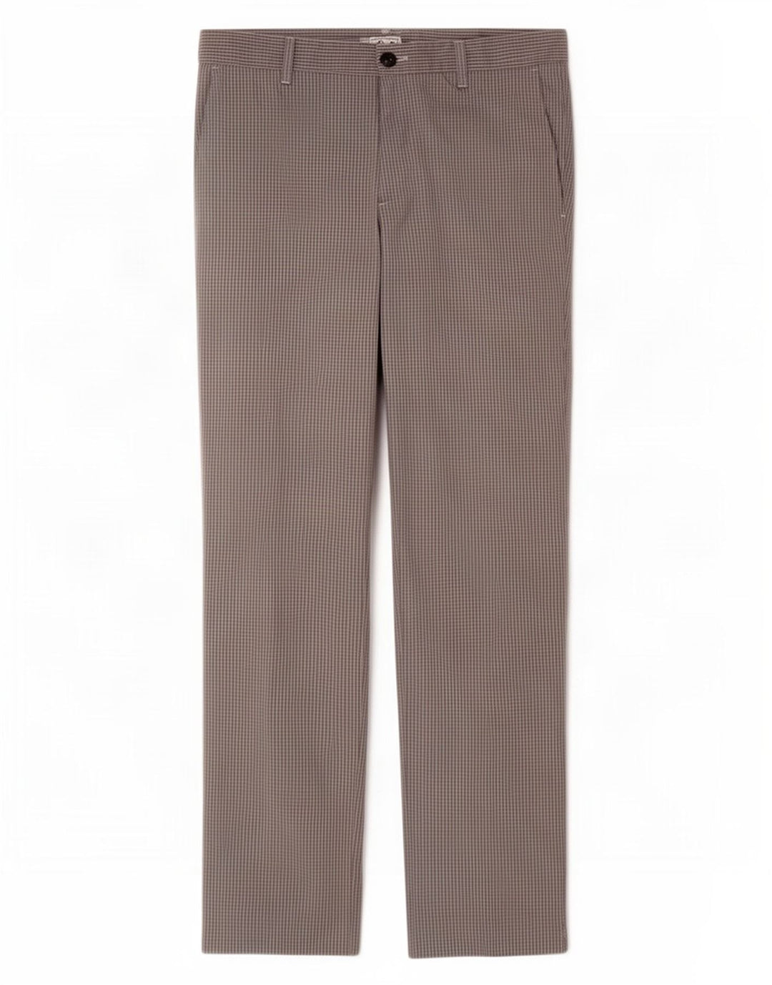 Pantalón chino recto Adidas para hombre W32 L30 Poliéster a cuadros gris