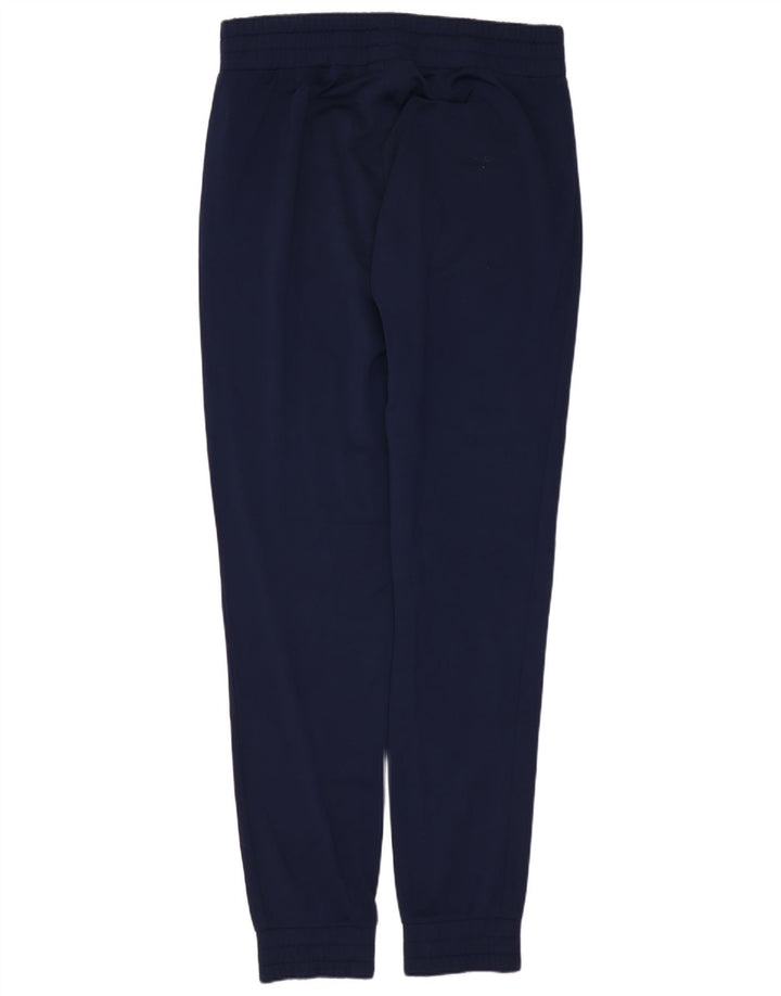 PUMA Pantalones de chándal para mujer Joggers UK 12 Medium Azul marino Poliéster