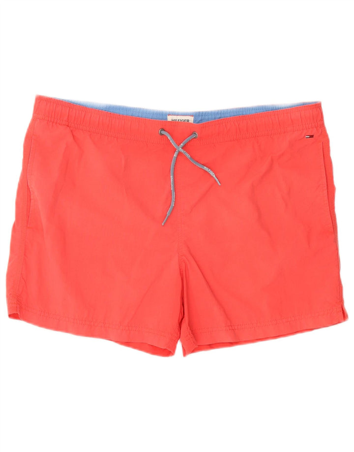 Tommy Hilfiger Bañador para Hombre Shorts Grande Rojo