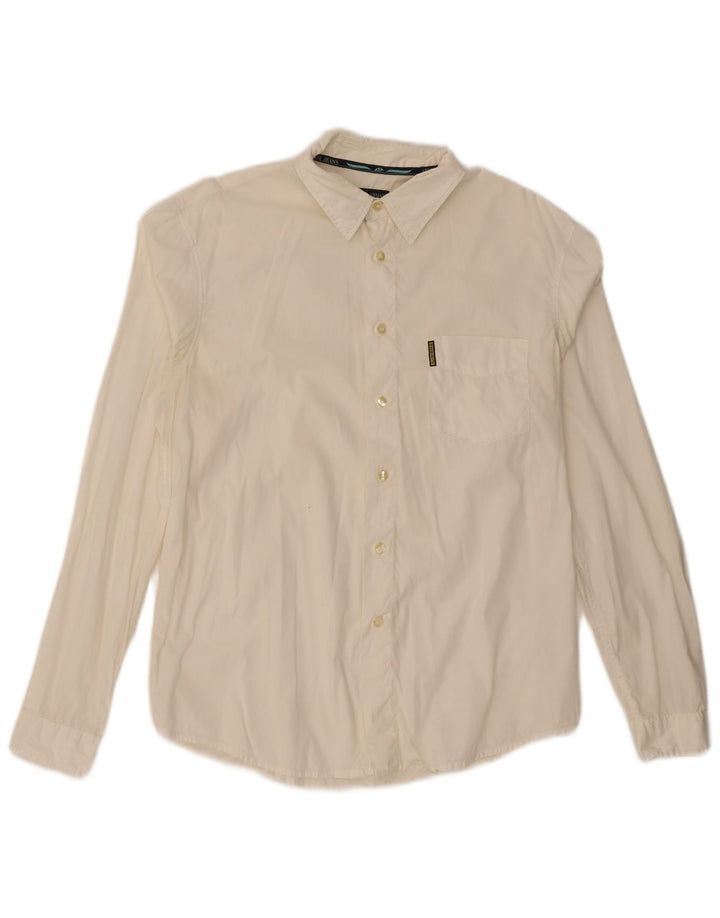 ARMANI JEANS Camisa Hombre Mediana Blanca