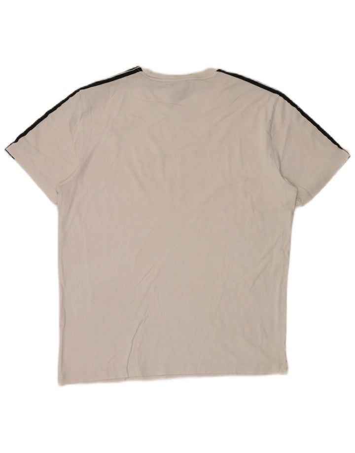 Champion Camiseta Gráfica Para Hombre Top Medium Blanco Colorblock