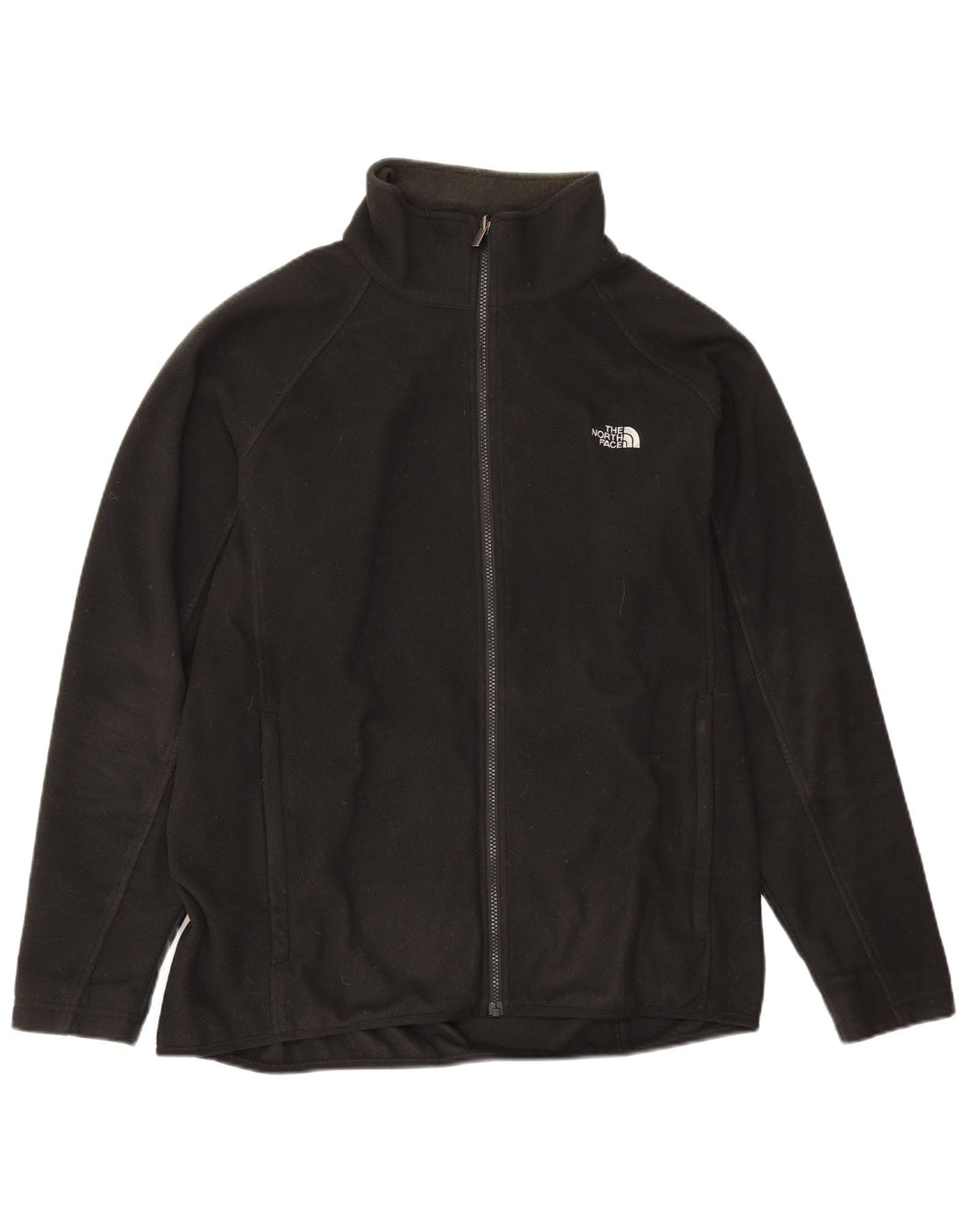 The North Face Chaqueta polar con forro para hombre, talla 40, color negro