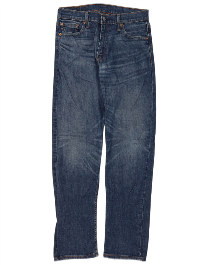 Levi's Hombre 513 Slim Jeans W30 L32 Algodón Azul