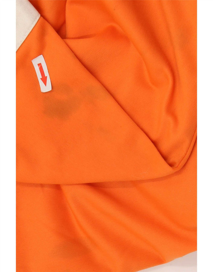 Champion Chaqueta De Chándal Para Hombre Grande Naranja Colorblock Poliéster