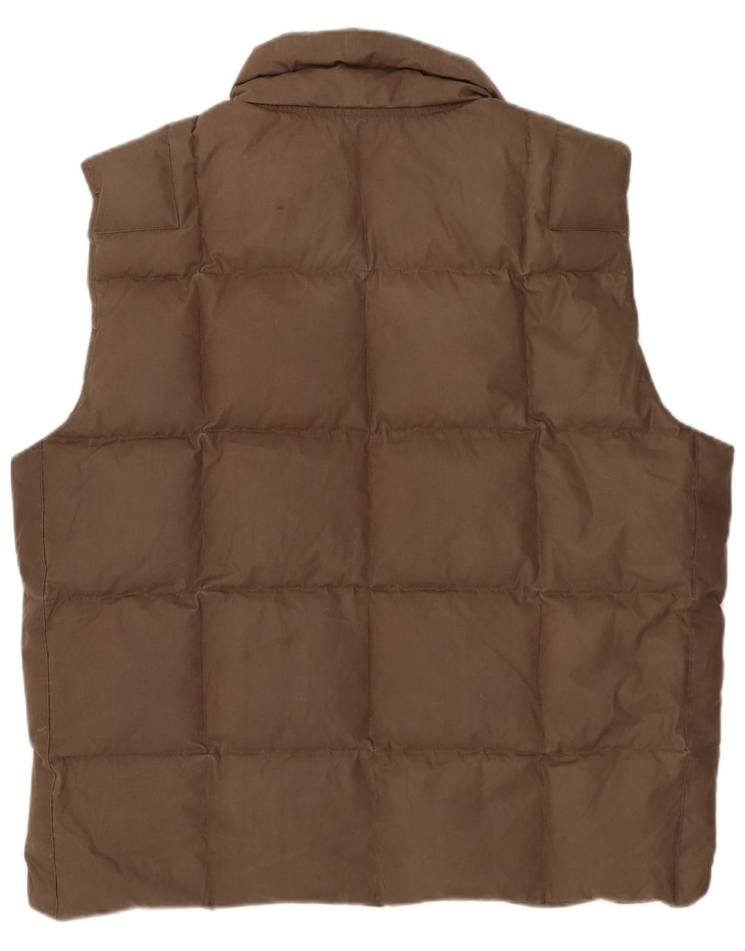 Chaleco acolchado Diesel para hombre UK 40 Large Marrón Poliéster