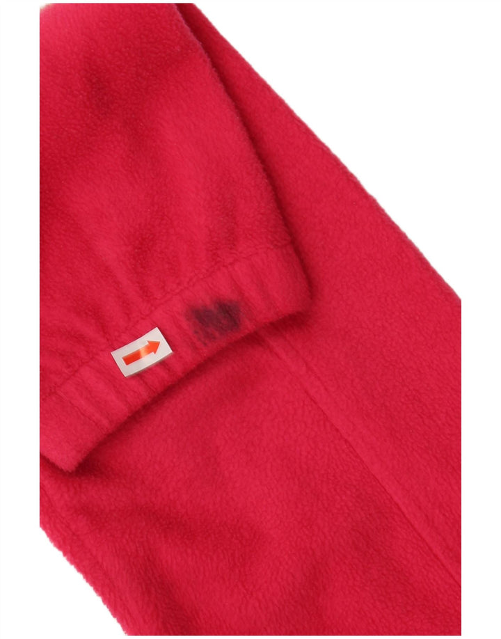 COLUMBIA Chaqueta polar para mujer UK 46 Grande Poliéster rosa