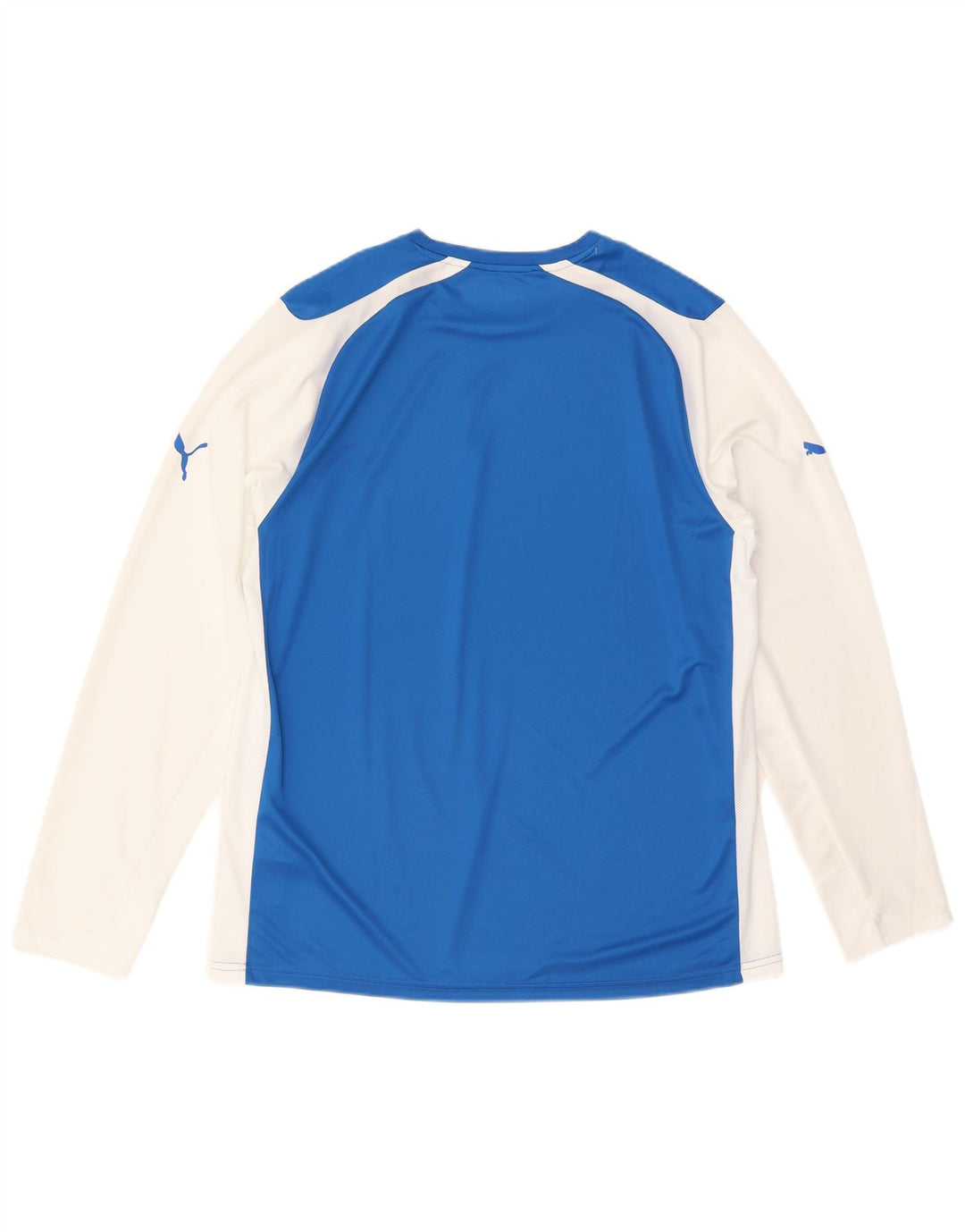 Puma Hombre Top Manga Larga XL Azul Colorblock Poliéster
