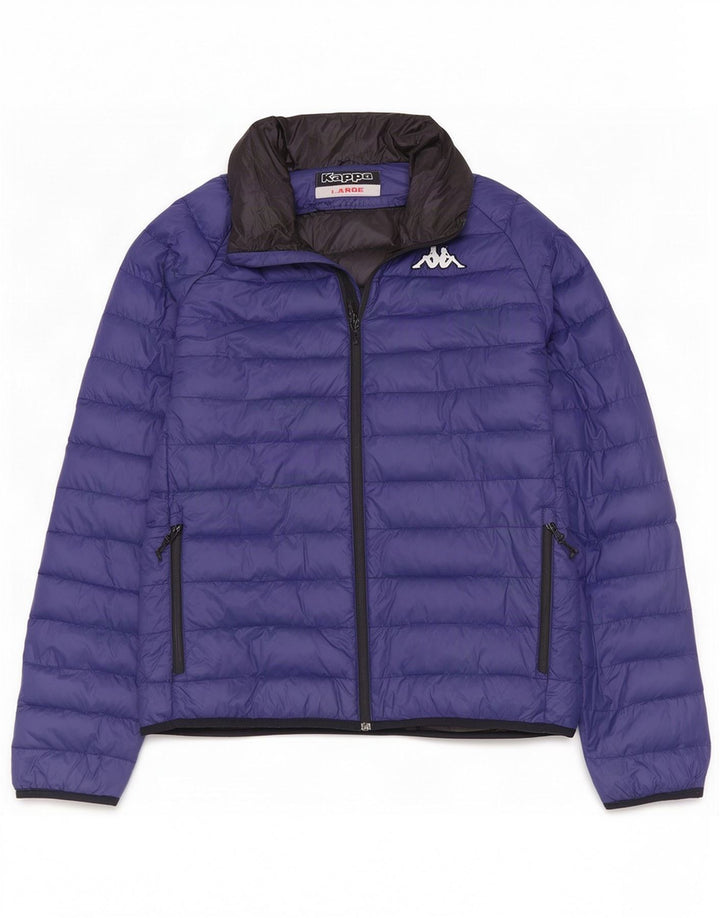 Kappa Chaqueta acolchada para hombre UK 40 Large Poliamida azul marino