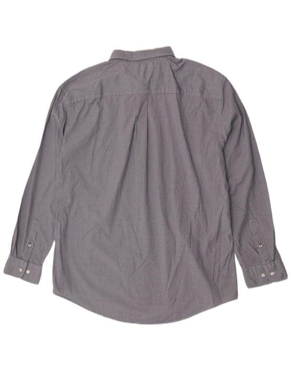 Tommy Hilfiger Camisa para hombre 2XL Pata de gallo azul