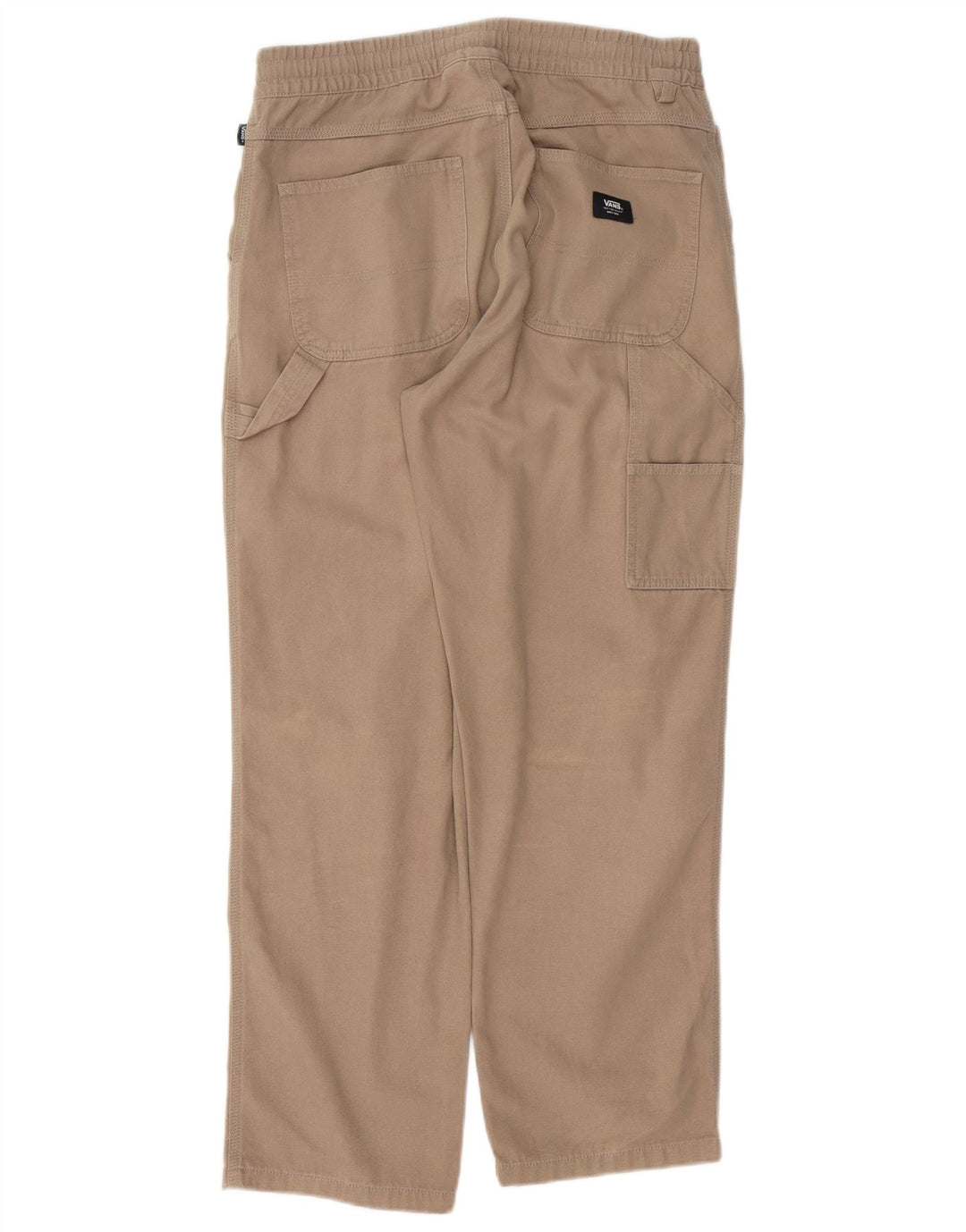 VANS Pantalones cargo rectos para hombre Small W29 L28 Beige