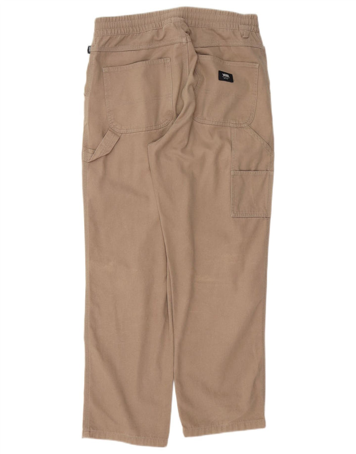 VANS Pantalones cargo rectos para hombre Small W29 L28 Beige