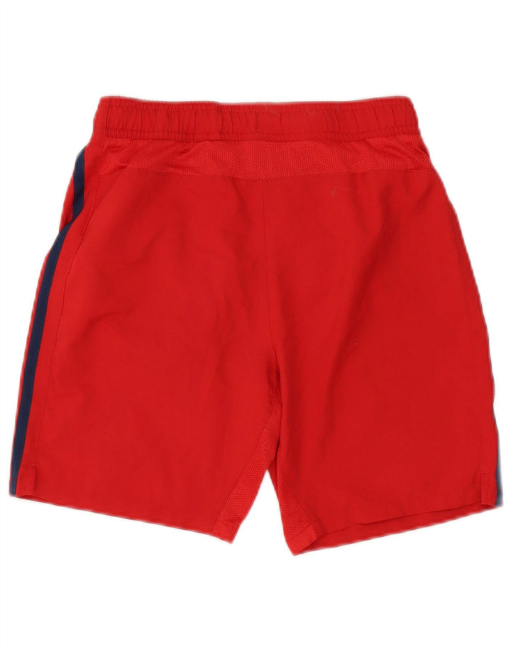 NIKE Boys Barcelona Sport Shorts 10-11 años Mediano Poliéster a rayas rojas