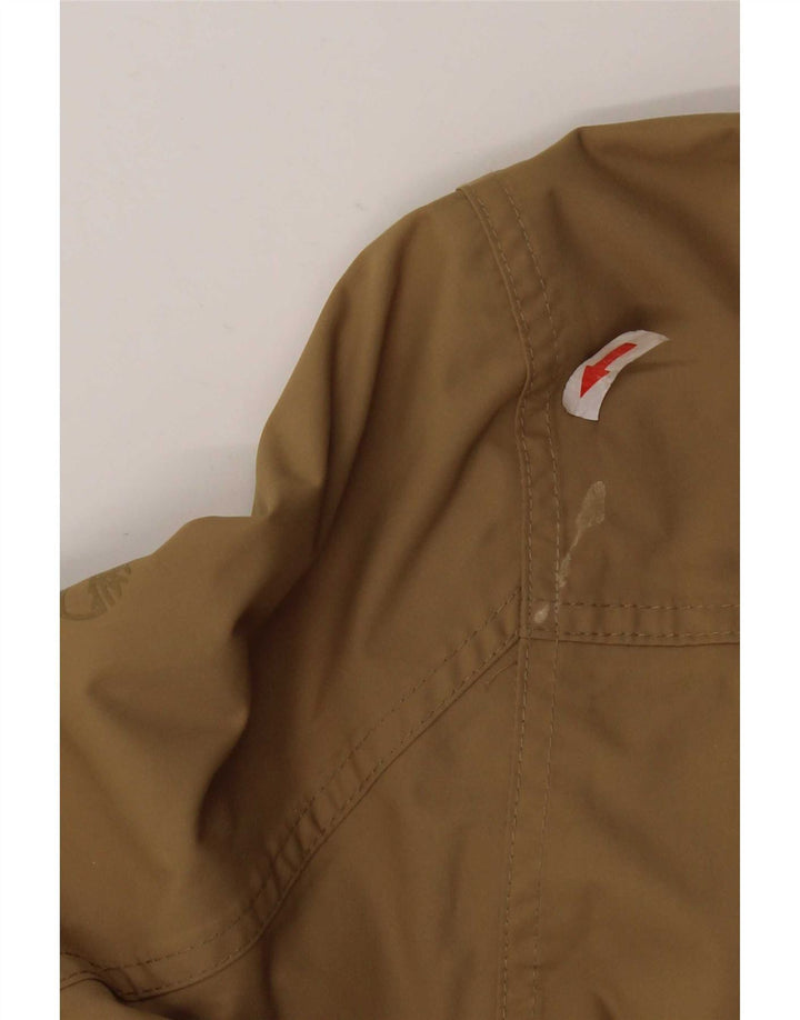 TIMBERLAND Chaqueta utilitaria para hombre UK 40 Large Beige Nylon