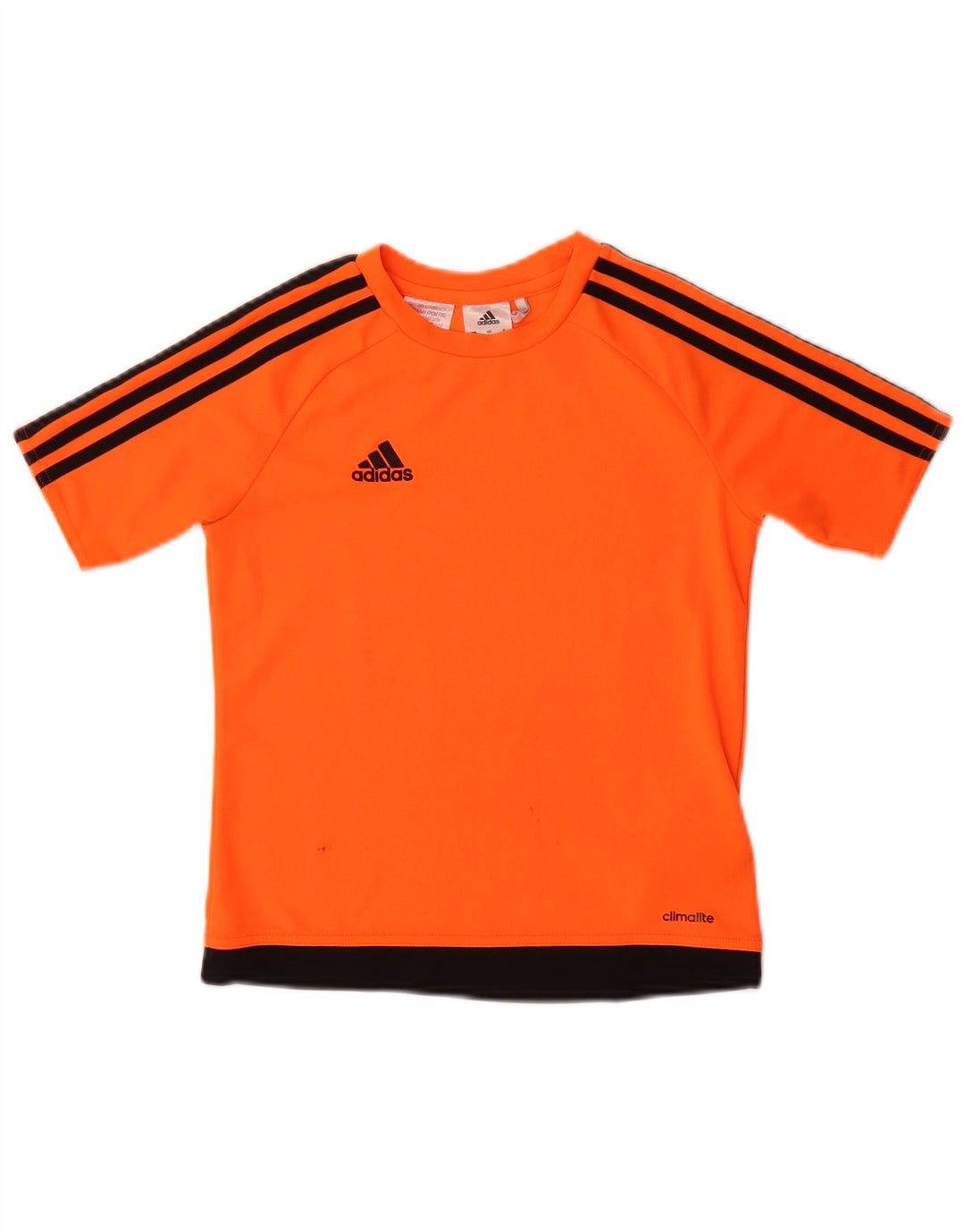 ADIDAS Camiseta Climalite para niño 9-10 años Naranja Colorblock Poliéster