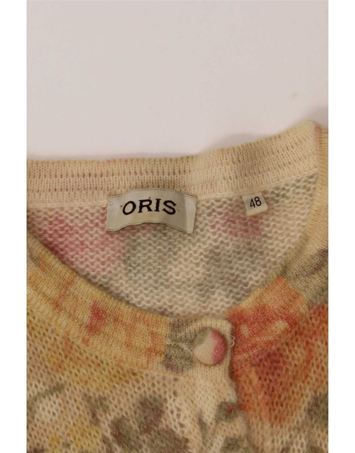 Jersey Cárdigan Mujer Oris IT 48 XL Multicolor Floral
