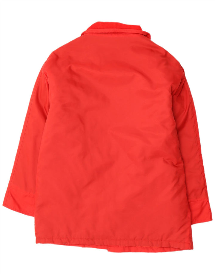 Vintage hombre abrigo Reino Unido 42 XL rojo