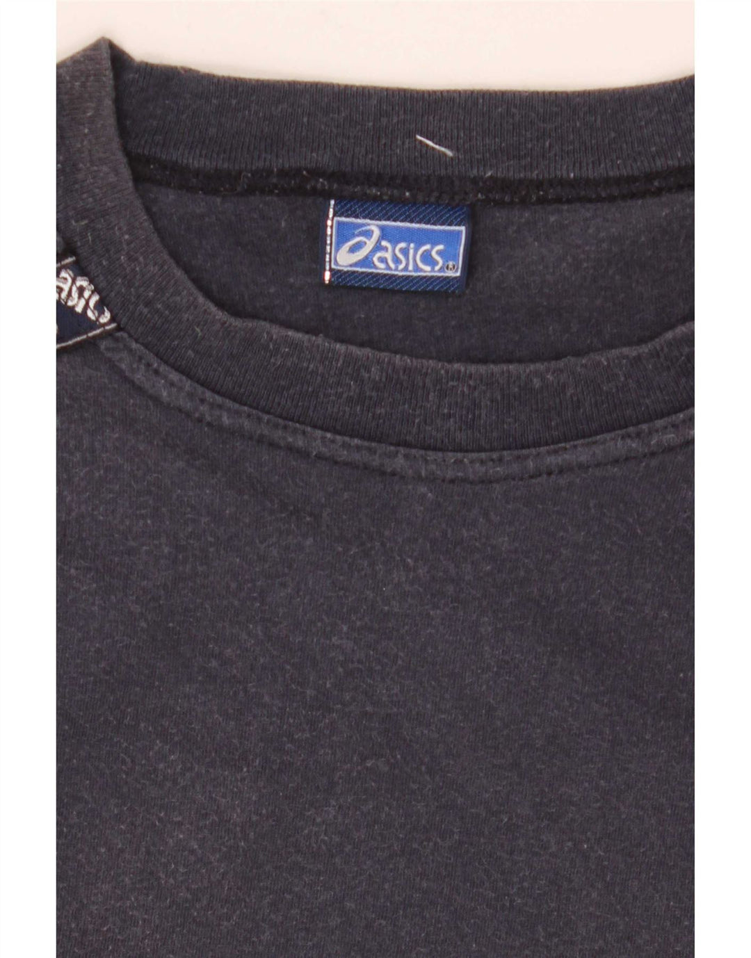 Camiseta Asics Hombre Graphic Top Medium Azul Marino Algodón