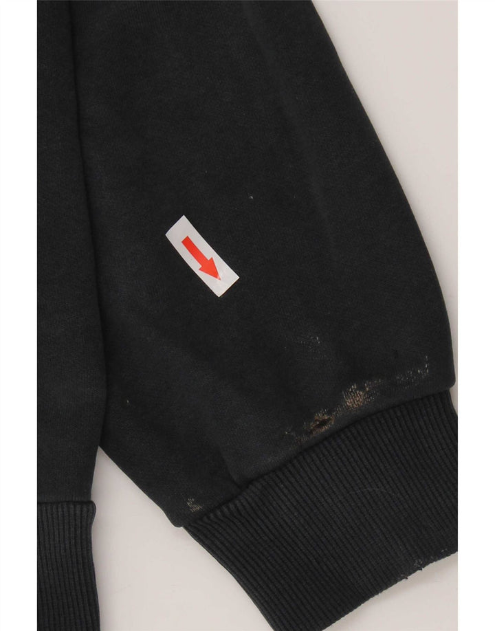 Puma Hombre Sudadera Gráfica Jumper Medium Negro Algodón