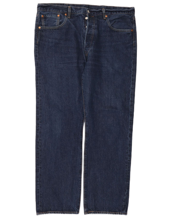 Levi's Vaqueros rectos 501 para hombre W38 L30 Algodón azul marino